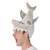 Creative Plush Shark Hat Halloween Costume For Adult Funny Animal Hats