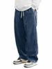 Pantaloni Casual da Uomo Estivi in Velluto a Coste Larghi a Gamba Dritta