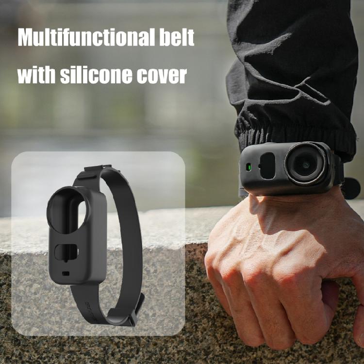 Ergonomic Reinforced Silicone Strap Cover Housing For Handheld Camera Stabilizer Quick Release Strap Travel Accessory