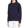 Polo Ralph Lauren Ss23 Logo Print Crewneck Sweatshirt Women sweatshirt Blue 211891557-002