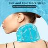 Hot & Cold Plush Neck & Shoulder Gel Bead Wrap Relief for Tension Shoulder Neck and Waist Relief Microwave and Refrigerator