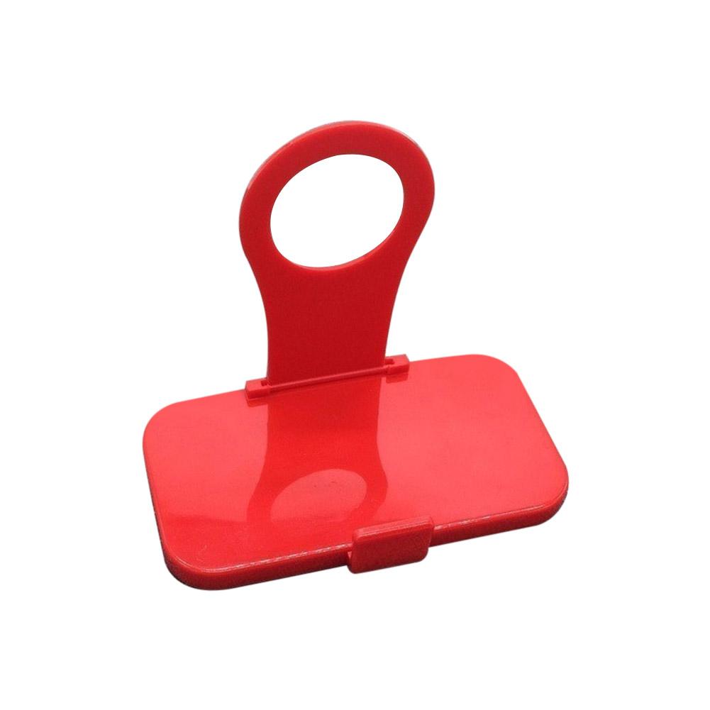 White Foldable Wall Mount Phone Holder Stand