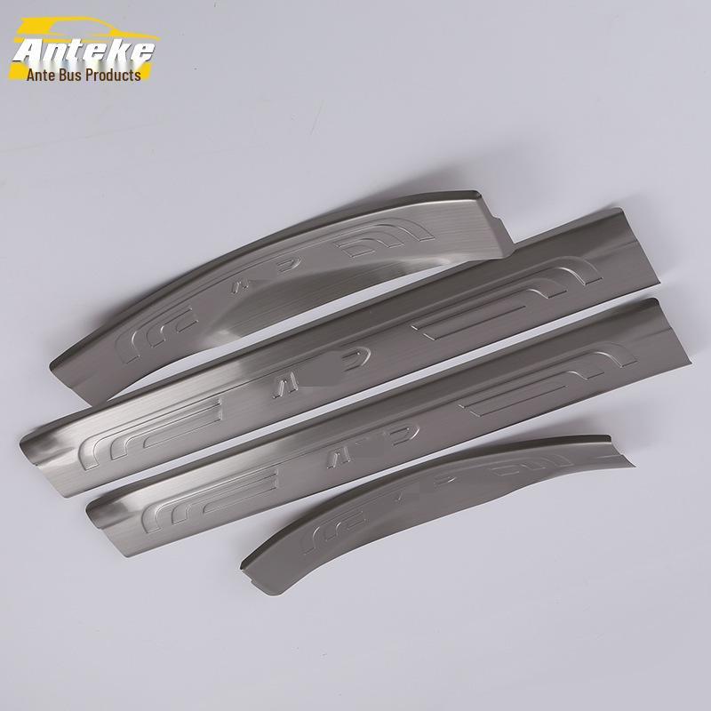 Stainless Steel Door Sill Trim for 12-15 CRV - Bright Strip Trunk Bumper Welcome Pedal Decoration
