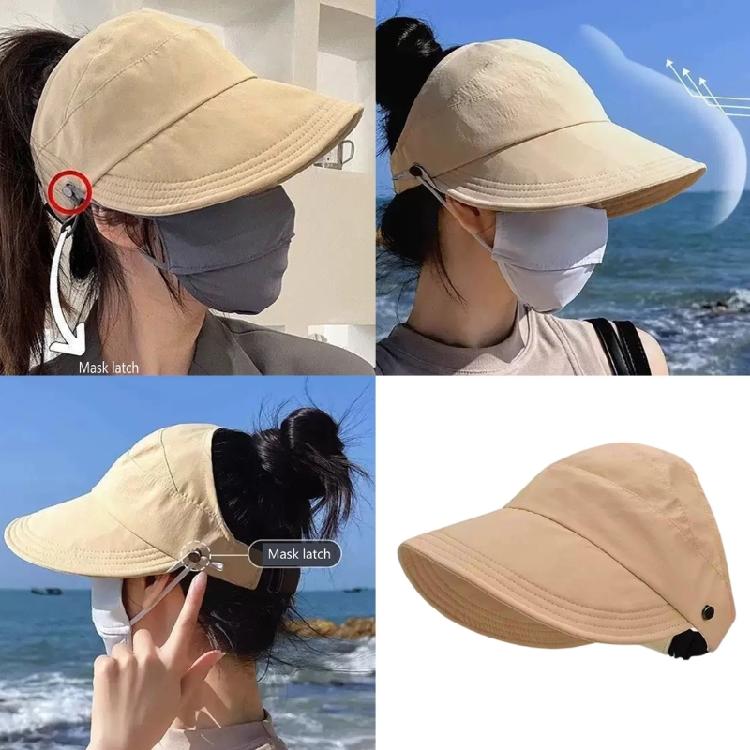 Ponytail Friendly Hat Fisherman Hat Softable Sun Hat Casual Wear Accessory for Active Lifestyles
