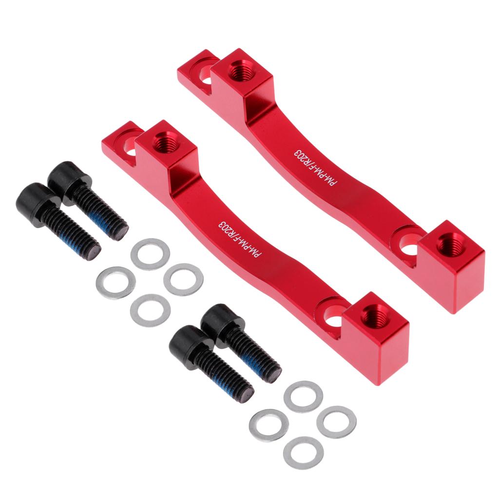 Disc Brake Adapter, Aluminum Alloy, CNC Machined, Mounting Bracket, Mountain Bike Caliper