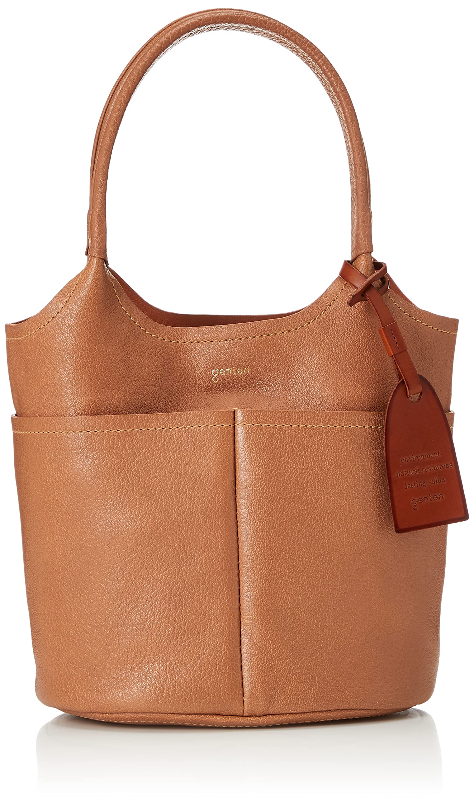 

Сумка-тоут відро Tasca Greige [Genten]