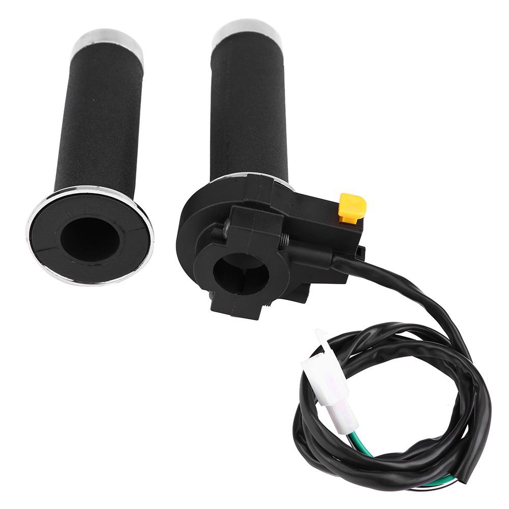 Throttle Control Handlebar Grip Kill Button Switch for 49cc 66cc 80cc Motorized Bicycle
