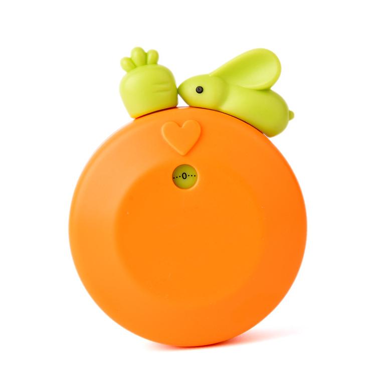

Cute Mechanical Timer Multipurpose Innovative Cartoon Rabbit Accurate Kitchen Timer for Kids Study Cooking Orange оранжевый