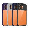 KEYSION Transparent Phone Case for HONOR 600 Pro 5G Soft Silicone+PC HD Clear Shockproof Phone Back Cover for Huawei Honor 600