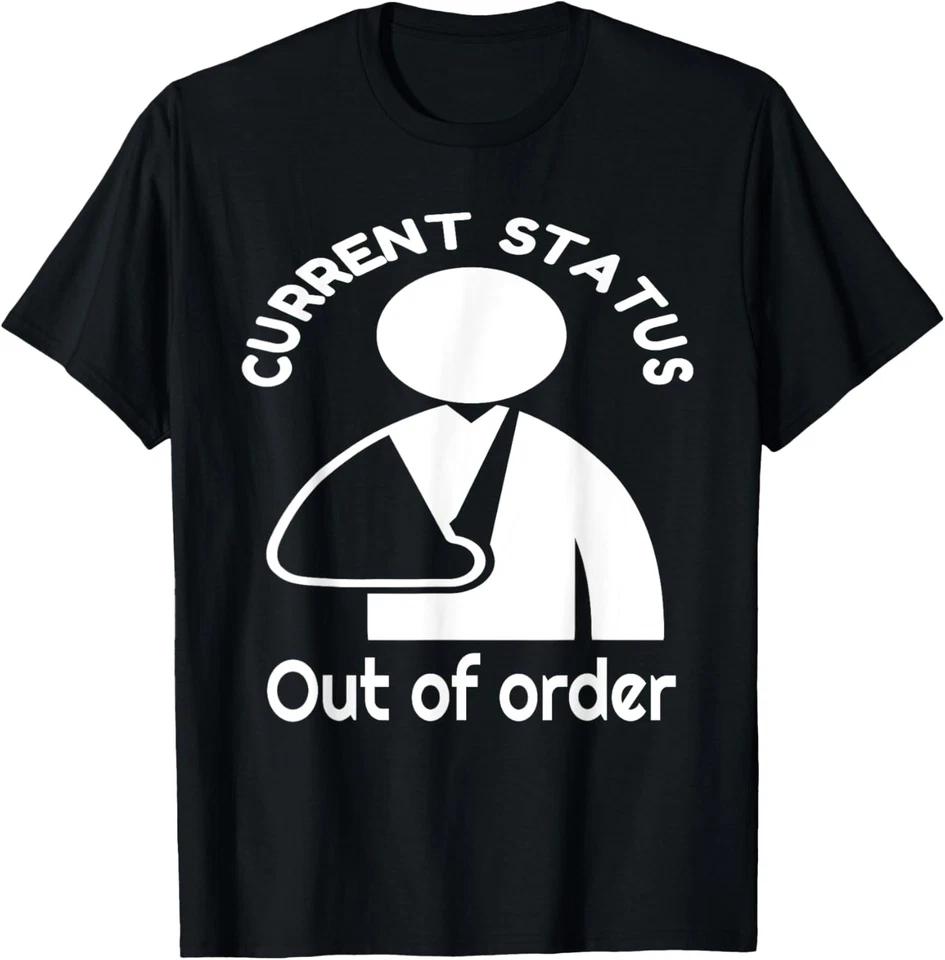 Broken Wrist, Arm Humor - Broken Bone Recovery Get Well T-Shirt 2XL