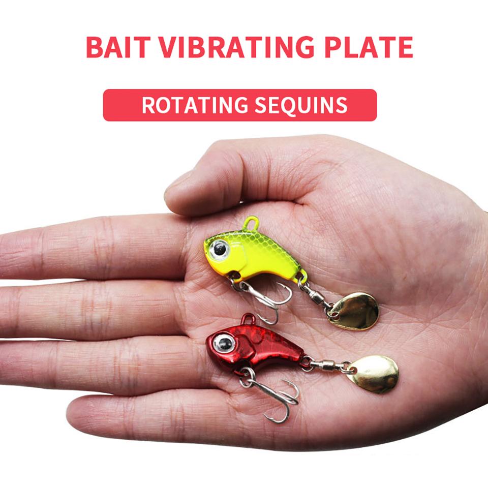 Tail spinnerbait 5g 10g metal VIB spinner tail swimbait trout spinnerbait bass fishing