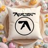 Aphex Twin Richard D James Music Cushion Cover Plush Fabric Soft Double-Sided Printed Sofa Pillow Case Colorfast Home Decor