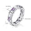 Ring Shiny Crossed Ladies Crossover Two-tone Zircons Ring Party Supply