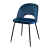 Opjet "Gabriella" Designer Velvet Chair - Royal Blue