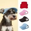 A Breathable Sports Hat for Pets Featuring a Ventilated Sandwich Mesh Design, Ideal for Outdoor Activities