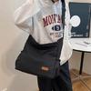 Spacious Nylon Shoulder Bag Comfortable & Stylish Messenger Bag Chic for Women