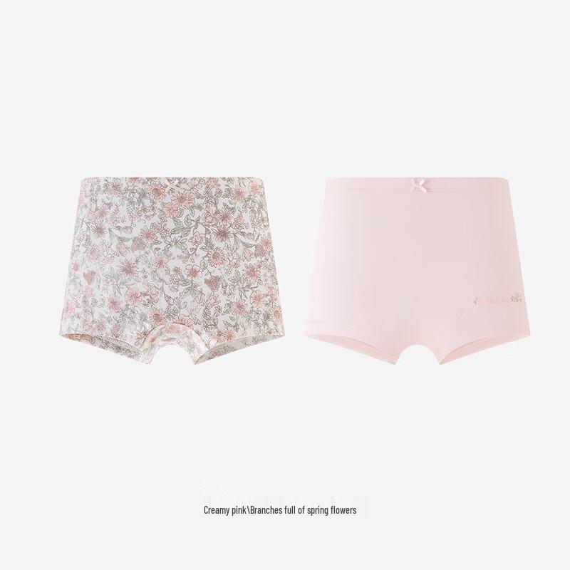 YEEHOO Girls' Floral Boxer Briefs 2-Pack