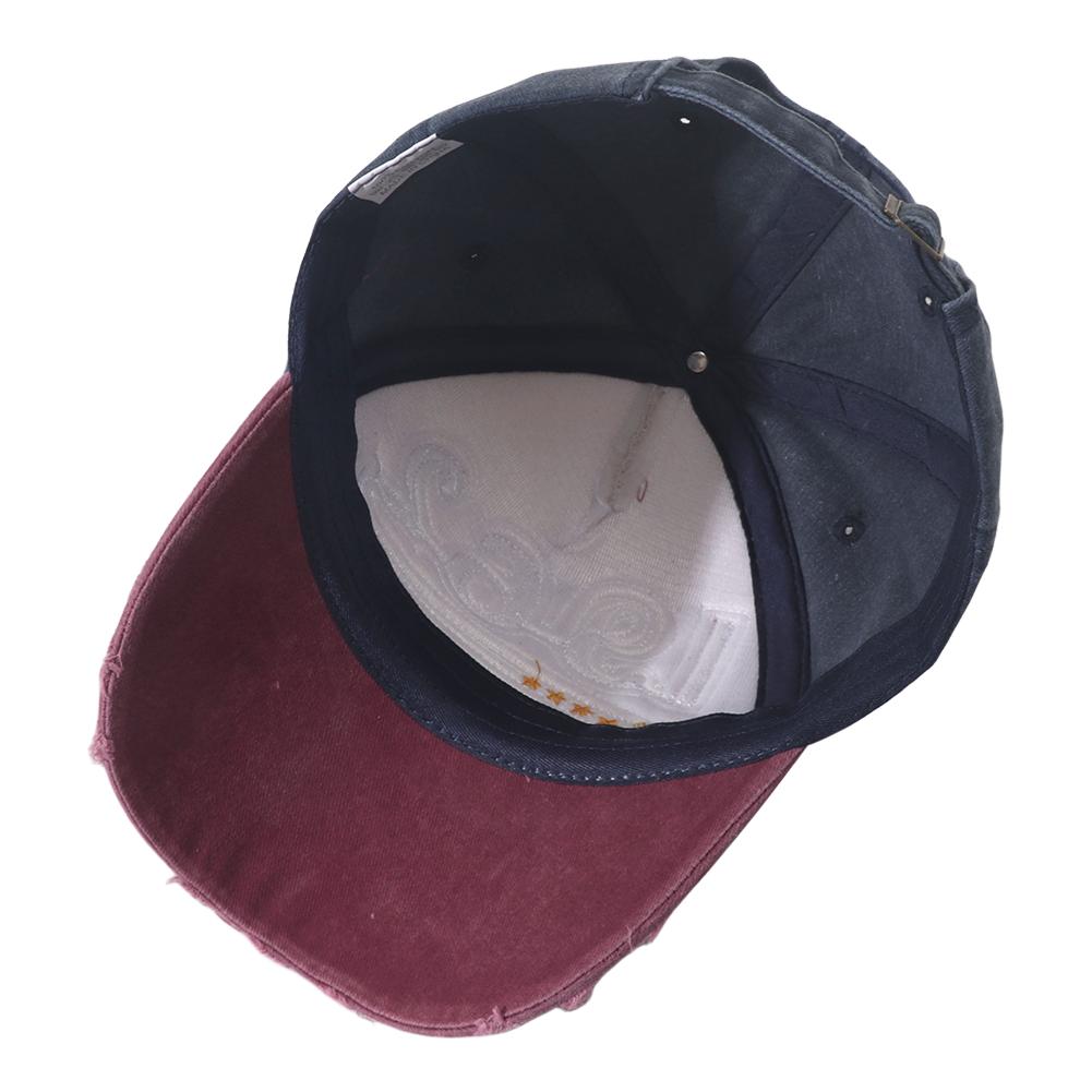 Visor Sun Outdoor Adjustable Men Women Hat Snapback Cotton Washed Vintage Style Street Urban Hop Hip Cap Baseball Stitched Stitching Embroidered