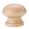 Beech Wood Mushroom Handle for Drawer or Wardrobe