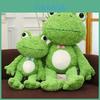 Cute Frog Character Plushie With Lightweight Pp Cotton For Kids Room Decor