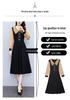 Trendy Slim-Fit Mid-Length Plus-Size Long-Sleeved Dress for Women