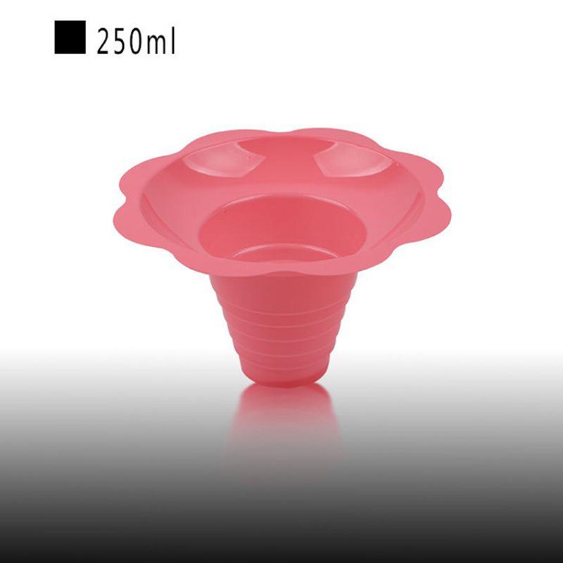 

20 шт. одноразовые чашки для йогурта, снежные конусы, чашки для мороженого, смузи, чашка для мороженого, бритый лед, песок, чаша для льда, цветок, снег, чашка для льда розовый