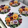 Heat Resistant Petal Round Mat Round Shape Heat Resistant Placemats  Tea Party