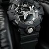 Casio Erkekler Sıvı Kristal/Analog Çift Ekran Serisi Siyah Saat GA-710-1APR GA-710-1APR