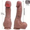 Realistic XXL Large Dildo –Soft Liquid Silicone 100% Lifelike Penis with Strong Suction Cup,Comfortable Adult Masturbation Toy for Women,Men & Couples