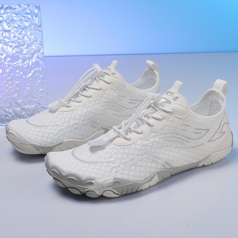 

2024 Быстросохнущая нескользящая пляжная и дайвинговая обувь для пар 43 белый