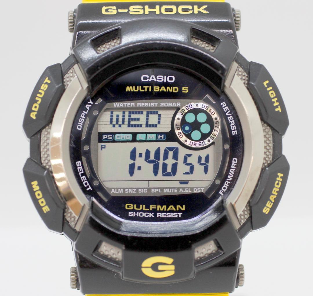 

[USED] CASIO G-SHOCK GULFMAN GW-9102K Dolphin Whale 2009