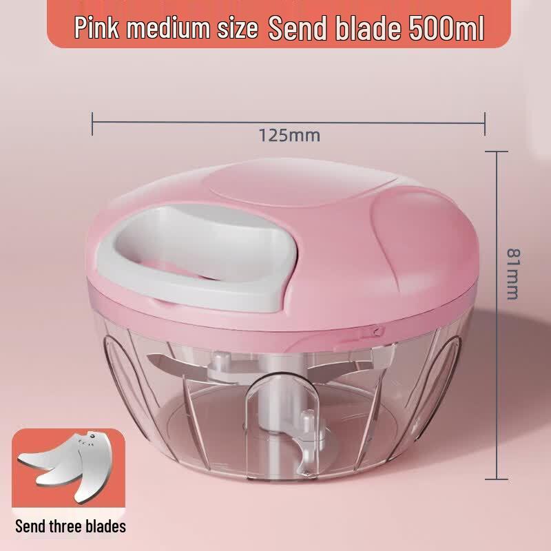 Manual Silicone Garlic Chopper & Mincer