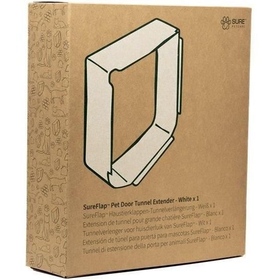 SUREFLAP Extension de tunnel grande chatière SureFlap - Pack individuel (blanc)