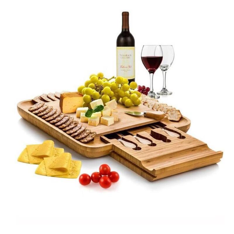 Handun Bamboo Cheese Board Set