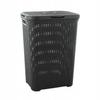 Anthracite Rattan Laundry Basket 40 L