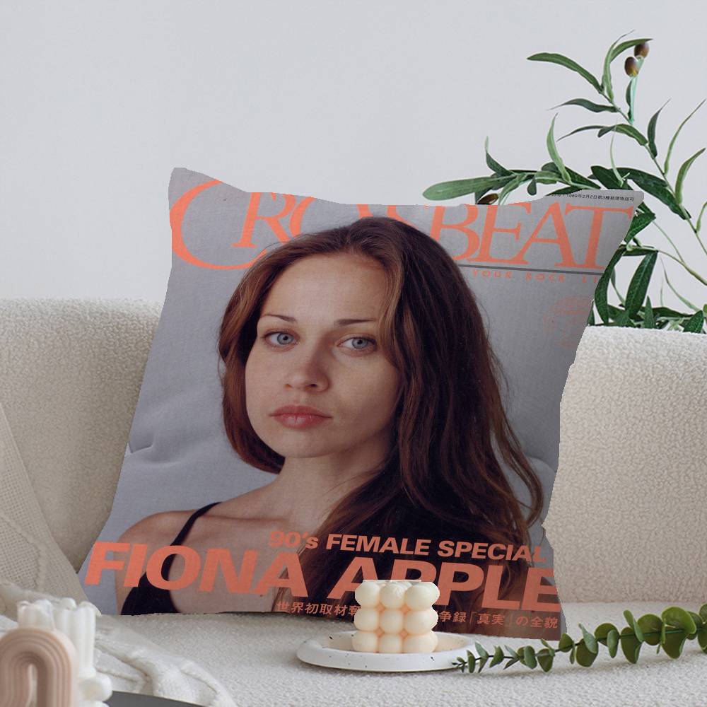 

F-Fiona A-Apple Pillowcase toon Gift Cushion Cover Bedroom Home Sofa Chair Seat Decor pillow case 12x12Inch