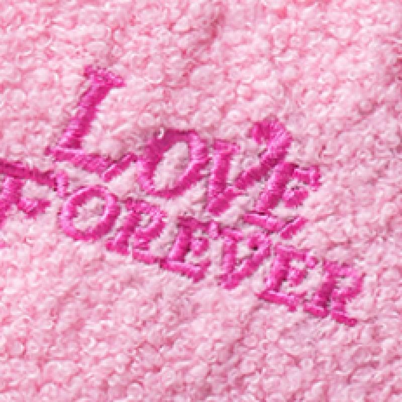 Daiso Y2k Heart Embroidery Coin Purse