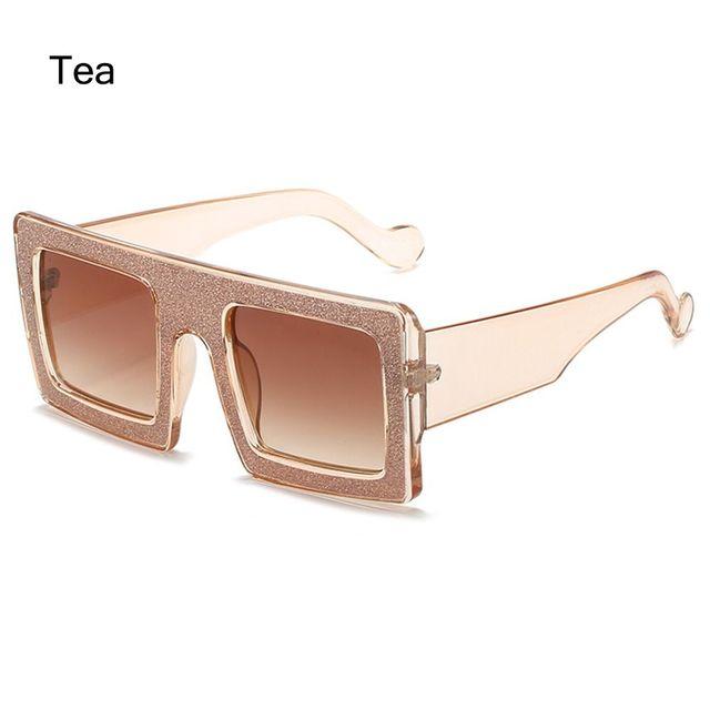 

Большие блестящие солнцезащитные очки для женщин, модные квадратные солнцезащитные очки, модные оттенки, новые пляжные солнцезащитные очки с бриллиантами