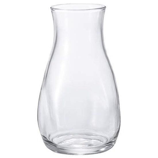 ADERIA Mini Handcrafted Flower Vase Clear Made Japan B2404 Glass Stylish Single Stem Container Dried Flowers Ikebana Gift Women Mothers Day Wedding