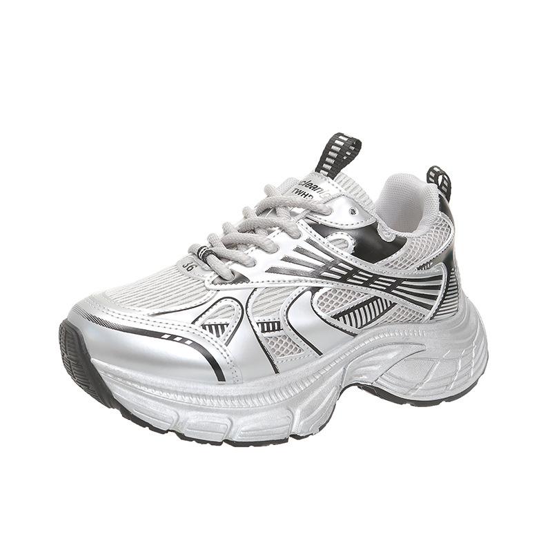 

Роскошные женские туфли премиум-класса со скрытой платформой, новые легкие туфли на толстой подошве в виде маленьких маффинов для весны и осени 40 чёрный