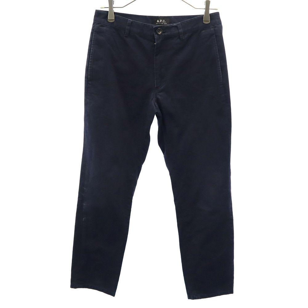 A.P.C. Long Pants S Navy Straight Pants Men's Used