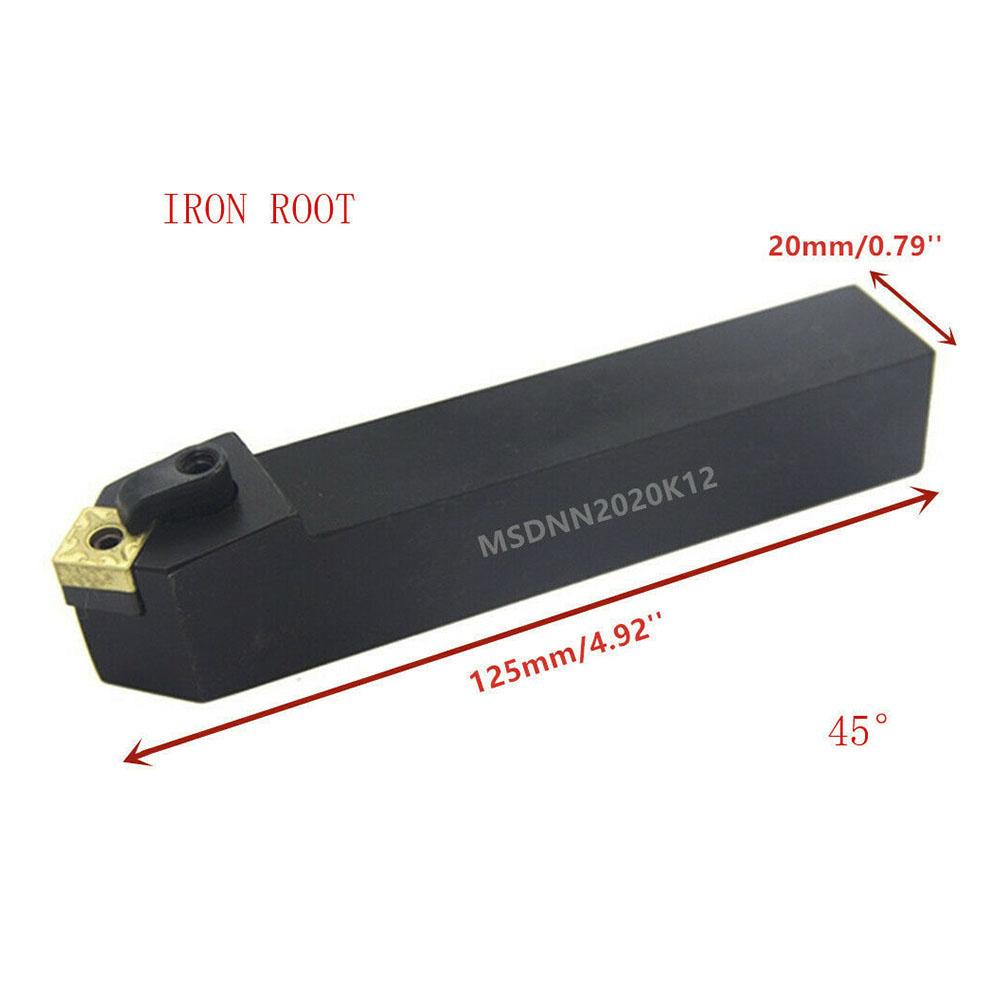 SNMG120408 Insert Turning Tool MSDNN2020K12 Shaft Parts Processing Roughing And Semi-Finishing Medium And High Load Processing