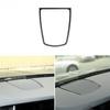 Real Carbon Fiber Dashboard Speaker Frame Sticker For BMW 7 Series F01 2009-2014