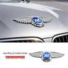 Front Hood Emblem & Wings for IM L6/LS6/L7/LS7 - 3D Decorative Car Sticker
