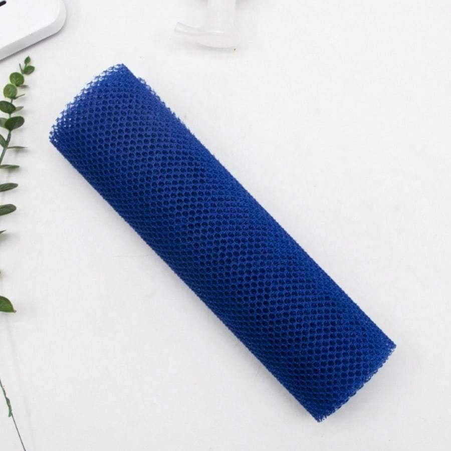 

1 шт. Губка для ванны, Африканская сетчатая длинная сетка для ванны, Отшелушивающая мочалка для душа и тела, Скраб для спины, Мочалка для тела, Губка, Гладкая кожа, Мочалка для тела синий