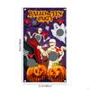Halloween-Themen-Wurfspiel-Banner-Set Familienparty-Zubehör Wiederverwendbar Camping, 31,5x55 Zoll