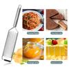 Stainless Steel Cheese Grater with Cover and Brush Tube Handle Lemon Grater Shredder Butter Chocolate Cheese Slicer Kitchen Tool
