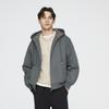 New Winter Style Men's Thickened Hooded Cardigan Sweater Personality Simple Loose Jacket Fashionable Casual