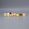 8Pcs Resin Micro Landscape Fairy Garden Decoration Cute Mini Mushrooms Desk Ornament Colorful Desktop Model For Indoor Outdoor