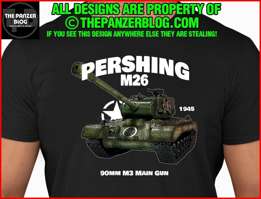 M26 Pershing T-Shirt WWII US Army Tank Unisex T-Shirt XXXL